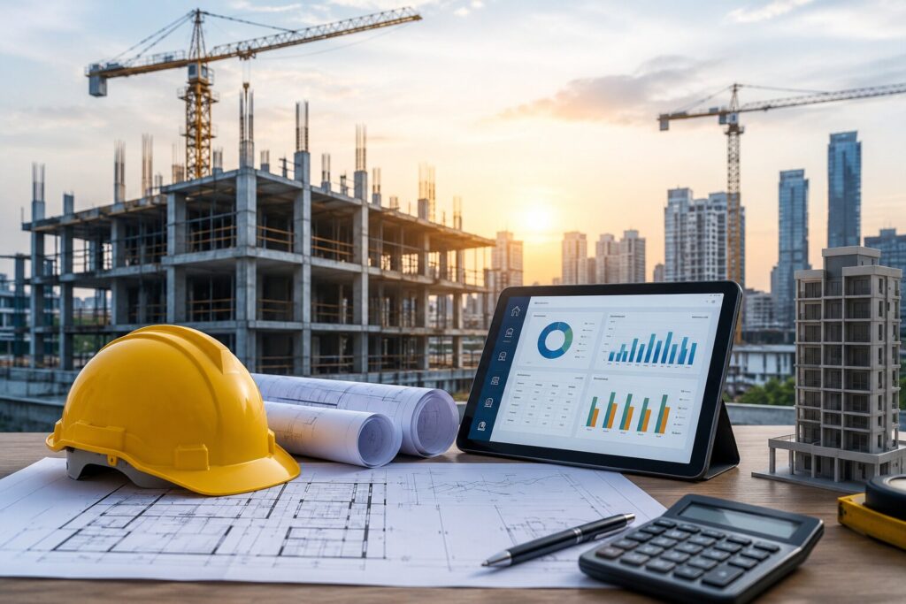 Best Real Estate ERP Software Solution for Real Estate & Construction Industry