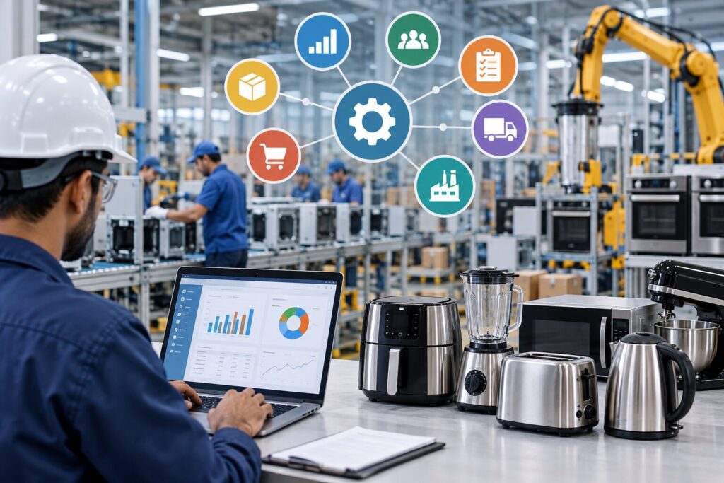 Best ERP for Kitchen Appliances Manufacturer: What to Look For in 2026