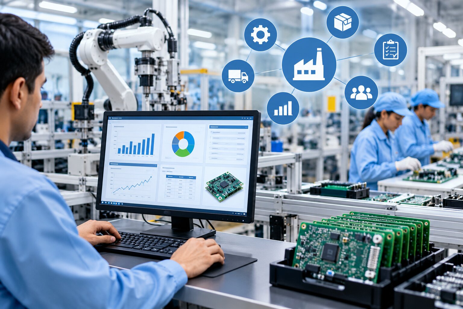 How Do Leading ERP Systems for Electronics Manufacturers Compare